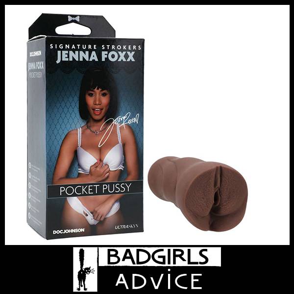 Jenna Foxx UltraSkyn Pocket Pussy Brown Vagina Stroker Bad Girls