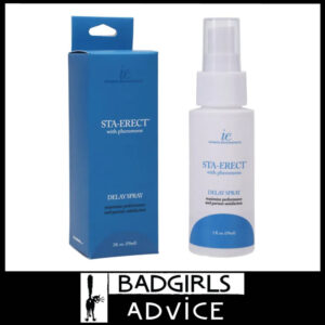 Doc Johnson Sta-Erect Delay Spray for Men Strong De Sensitiser Penis Spray Liquid 59 ml Bottle