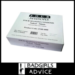 Four Seasons Naked Classic Condoms 54mm