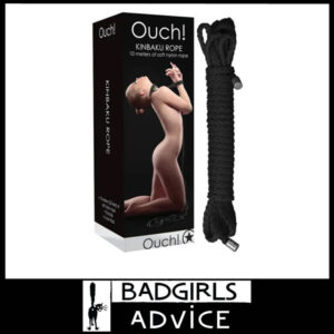 Ouch Kinbaku Rope 10 Metres Matte Finish Quality Shibari Rope