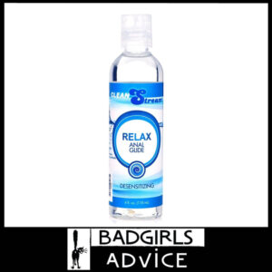 CleanStream Relax Anal Lubricant Water Based Desensitising Numbing Anal Lubricant 118 ml Bottle