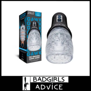 Zolo The Original Gawk Gawk Rotating Thrusting 24.6cm Usb 10 Speeds 5 Rotate Clear