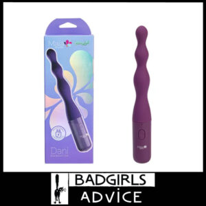 Maia Dani Bubble Slimline 10 Speed Usb 7" Vibrator Vaginal Waterproof Silicone Purple