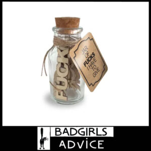 Jar Of Fucks I Have To Give Little Bottles With Fuck Inside Set Of 15 Party Pack