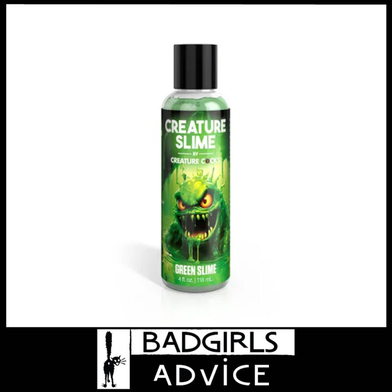 Creature Slime by Creature Cocks -Water Based Lubricant Coloured Green Slime 118ml Disc Lid