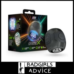 M For Men - Dome X Usb 10.2cm Discreet Male Vibrating 21 Level Male Masturbator