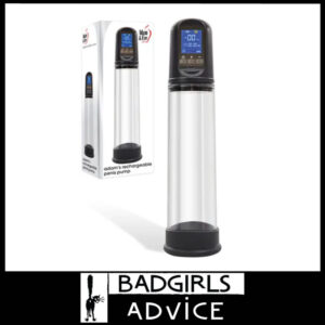 Adam & Eve Usb Penis Pump 5 Level Manual Mode or Intelligent 31cm Silicone Abs Clear