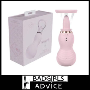 Pumped Sensual Auto Vulva & Breast 5 Pump 2 Motors 16.1cm x 6.3cm Licks 8 Speed - Pink