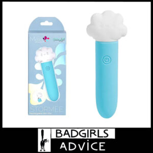 Maia Stormee - Mini Massage Wand Usb Cloud Tip 10 Speeds 11.1cm Silicone Blue
