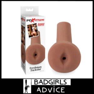 Pipedream Extreme Toyz Freshman Fuckslut Tpr Anus Masturbator 13.2cm - Brown