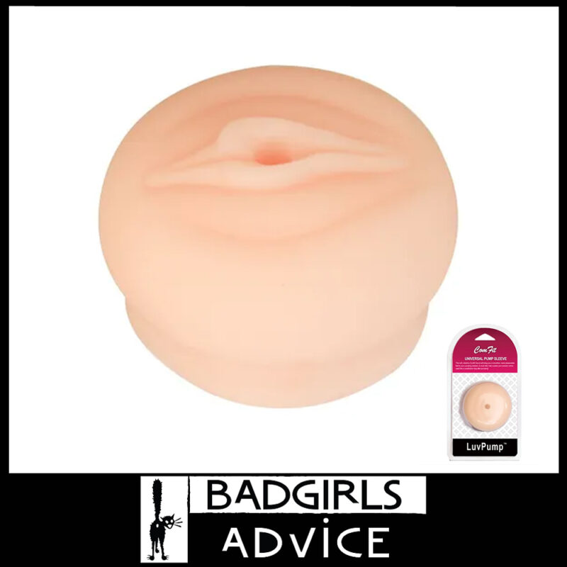 LuvPump ComFit Universal Penis Pump Sleeve Soft Stretchy Cyberskin - Flesh