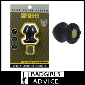 Doc Johnson | Fort Troff | Kum Keeper | Niche Anal Plug With Stopper | Silicone Small
