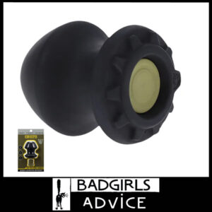 Doc Johnson | Fort Troff | Kum Keeper | Niche Anal Plug With Stopper | Medium Silicone Black