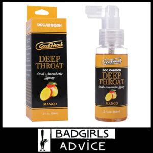 GoodHead Deep Throat Spray - Mango 59ml Spray