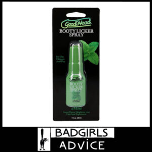 Good Head Booty Licker Spray Pump 29ml Liquid Flavoured Lubricant Mint