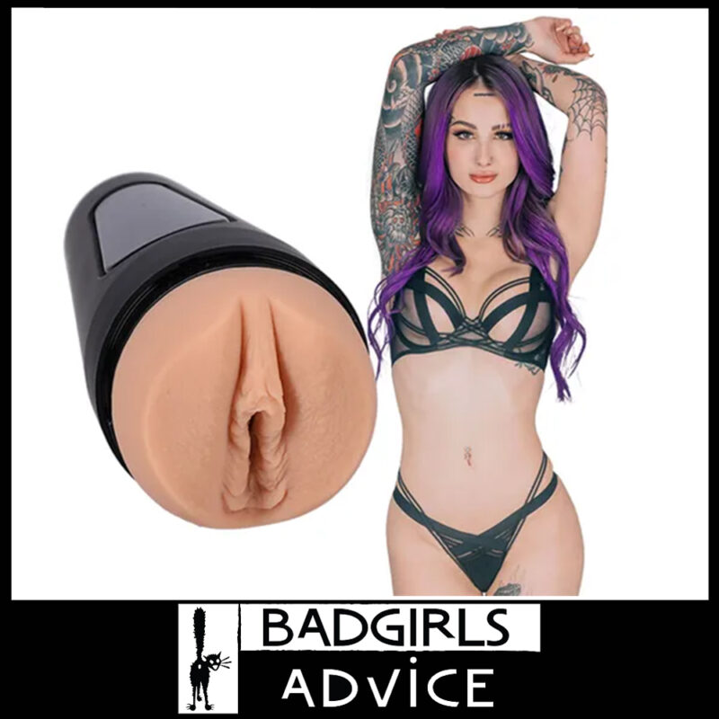 Main Squeeze | Masturbator For 8" Penis Hard Cased Soft Tight Tunnel Valerica Steele