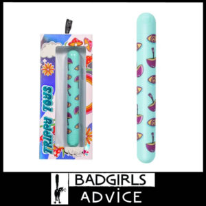 Maia Lucy XL | Magic Mushroom Adorned Hard Usb 15.2cm Vibrator 10 Speeds Green