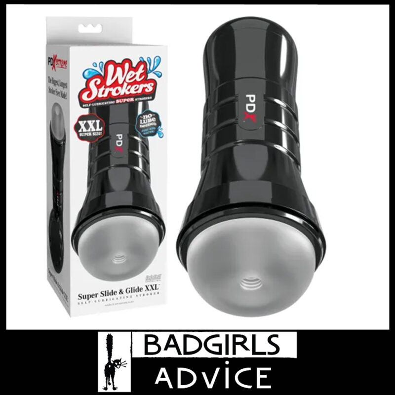 Pipedream | PDX Wet Pussies | Super Slide & Glide Male Masturbator 23.6cm Insert XXL