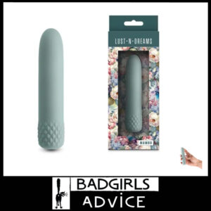 Lust-n-Dreams | Vibrator Mambo Bullet Vibe 12.2cm x 2.7cm 21 Levels Usb Silicone Sage Green