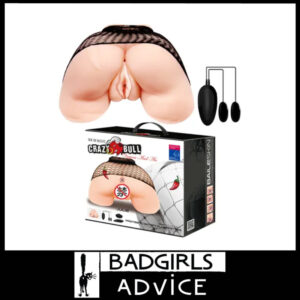 Crazy Bull | Masturbator Julie 2.35kg Battery Vibrating Chunky Doggy Torso 28cm Beige