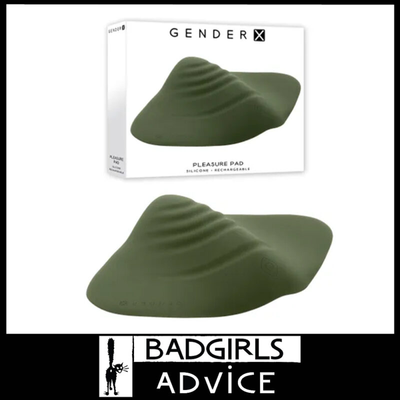 Gender X | Pleasure Pad Usb 10 Speeds Soft Liquid Silicone Sitting Grinder Pad 16.2cm Green