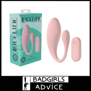 Loveline Wave | Vibrator U Shape Usb Remote 10 Speeds 25cm Total Long Waterproof Pink
