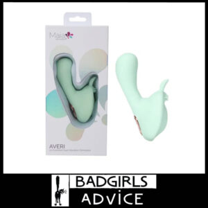 Maia | Vibrator Petite Two Way Teaser Liquid Silicone Usb 10 Speeds Averi - Green