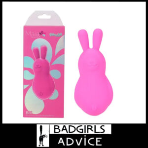 Maia | Clitoris Vibrator Bunny Shape Bri 12 Speeds 9cm x 4.5cm Waterproof Silicone Pink