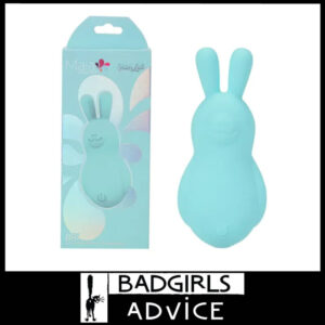 Maia | Clitoris Vibrator Bunny Shape Bri 12 Speeds 9cm x 4.5cm Waterproof Silicone Blue Teal