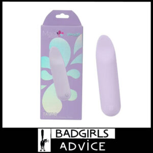 Maia | Vibrator Curved Tip Tawni 9cm Usb 12 Speeds Waterproof Silicone - Lavender