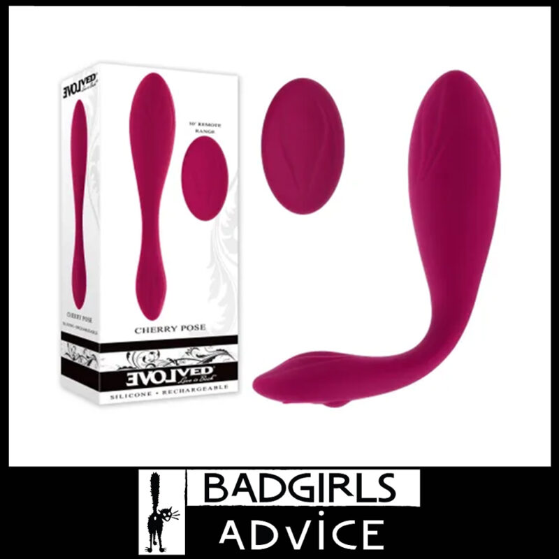 Evolved | Vibrator 10 Speeds Remote Usb 12.7cm Insert Waterproof Cherry Pose Silicone Pink
