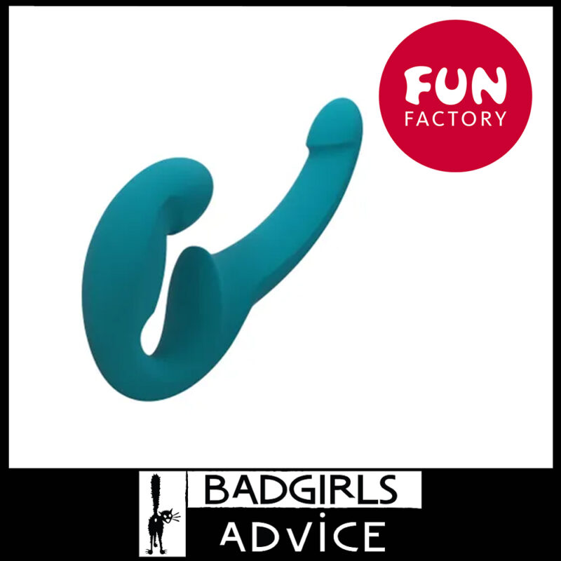 Fun Factory | Double Ender Strapless Strap On Flexi 30cm Share Light Silicone Deep Sea Blue