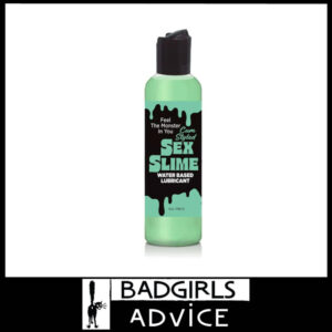 Sex Slime Cum Style Creature Opaque Water Lubricant 120ml Disc Lid Green