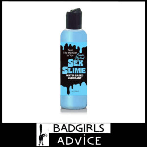 Sex Slime Cum Style Creature Opaque Water Lubricant 120ml Disc Lid blue