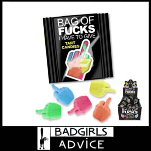 Shop Display Party Favours 100 Bags of Fucks Display Candy Lollies mini packs