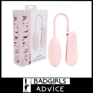 Loveline | Vibrator Egg Usb Felicite 19cm Waterproof Remote 10 Speeds Silicone - Pink