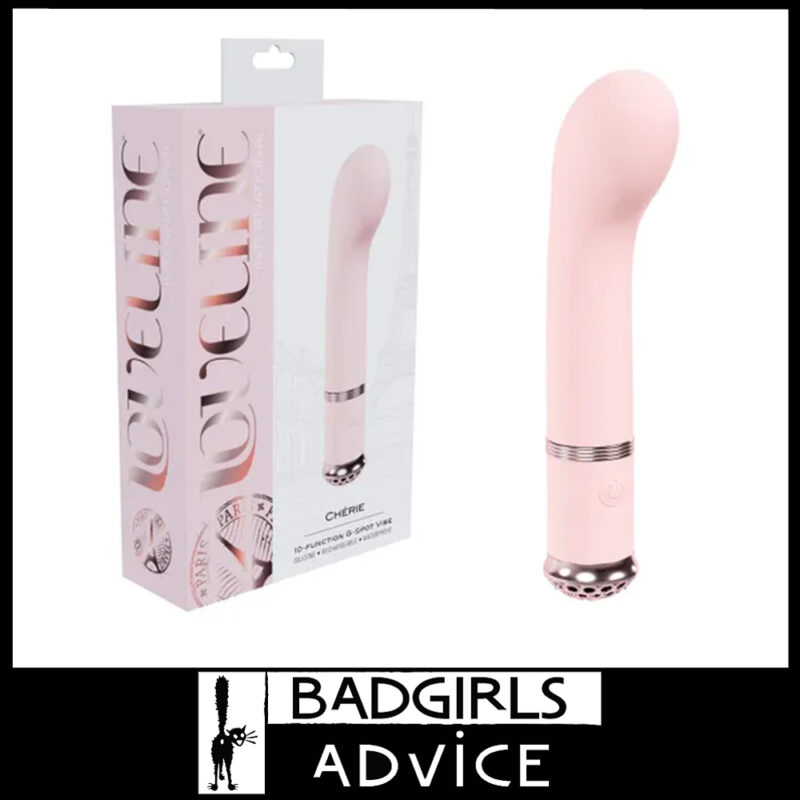 Loveline | G Spot Mini Vibrator 14cm Cherie 10 Speeds Waterproof Silicone - Pink