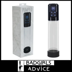 Pumped | MegaLift Automatic Suction Penis Pump 7 Speeds Usb 20cm Insert - Black