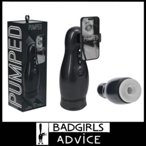 Pumped | Auto Penis Pump Suction Sex Toy 2 Motors Virtuo 27.4cm Phone Dock Gunmetal