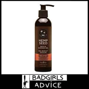 Earthly Body Bath & Shower Gel Pump 237ml Vanilla Coconut Scented Isle Of You