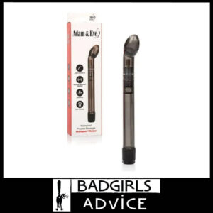 Adam & Eve | Prostate Massager 7" Hard Smooth Multi Speed Battery Probe Abs Black