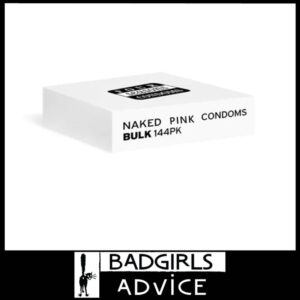 Four Seasons | Condoms Naked Pink Bulk Pack 144 Condoms 54mm Wide Pink Colour