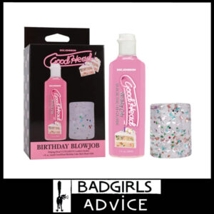 Good Head Birthday Blowjob Kit Lubricating Cake Flavour Plus Stroker