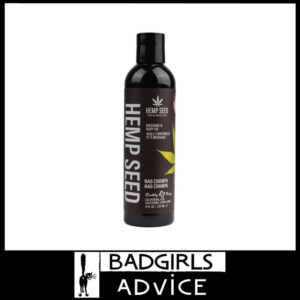 Earthly Body Hemp Seed Massage & Body Oil scented 237ml Disc Lid Nag Champa