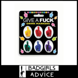 Give A Fuck Drink Markers