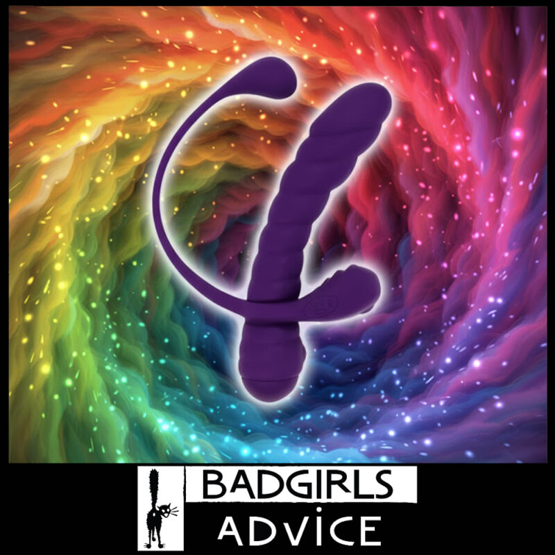 Playboy Pleasure | Vibrator Sex Toy Usb Twisted Playground 7 Speed 28cm Purple