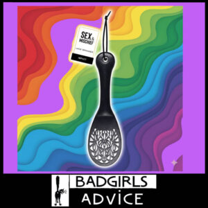 Sex & Mischief Lace Spanker 33cm Faux Leather Split Design Firm Impact