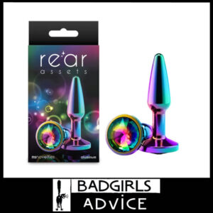 Rear Assets | Anal Plug sextoy 7.8cm Tapered - Small - Multicolour