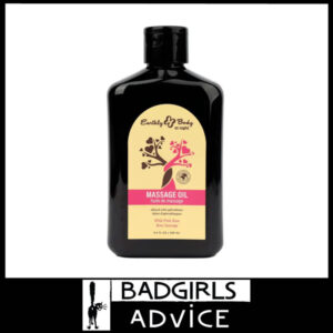 Earthly Body Luxury Massage Oil Almond Apricot Grape Hemp Oil Scented 250ml Rose