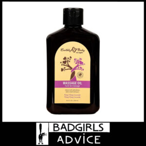 Earthly Body Luxury Massage Oil Almond Apricot Grape Hemp Oil Scented 250ml Lavender Ylang